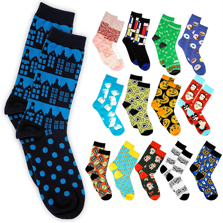 Full Color Woven Socks 